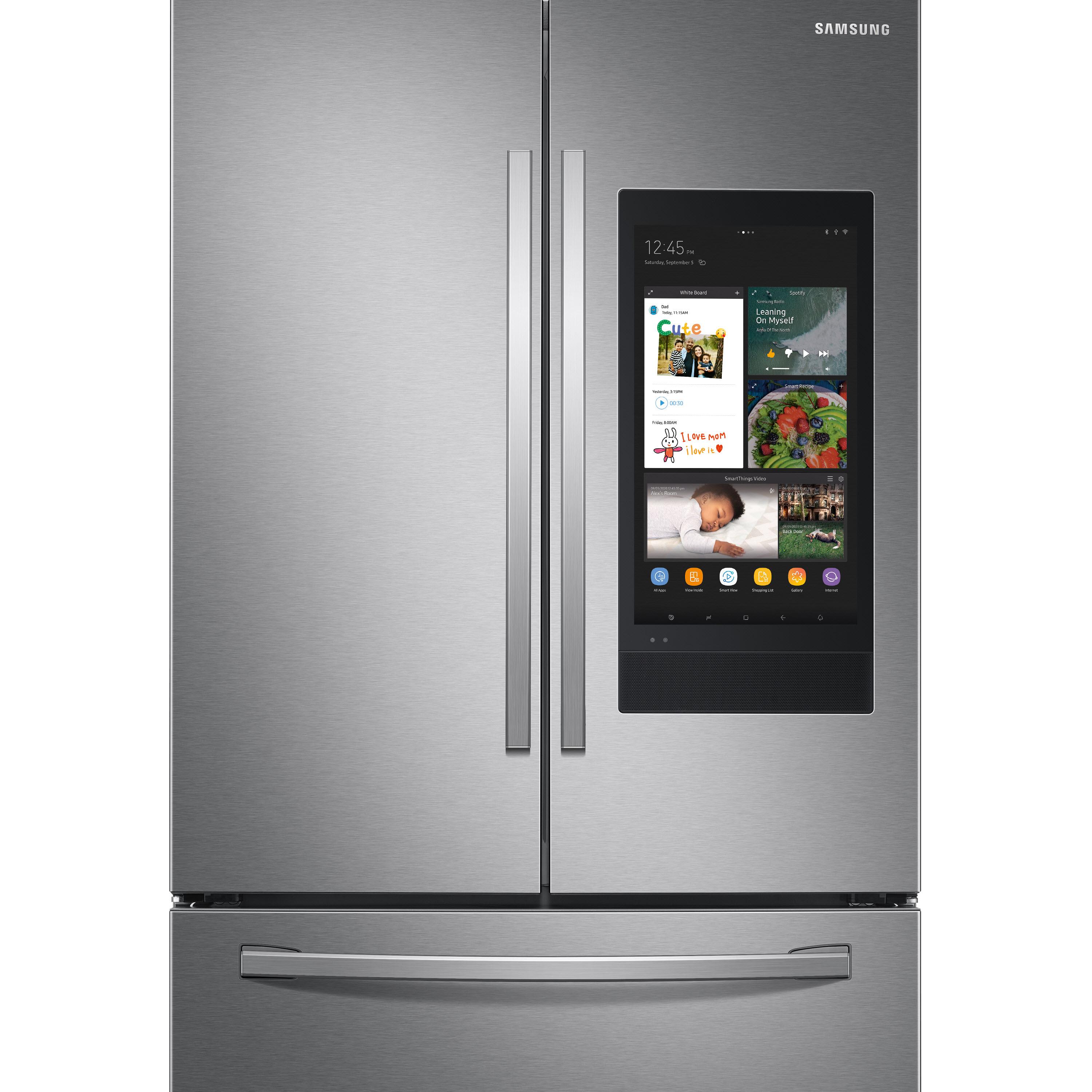 Samsung 36-inch, 27.7 cu.ft. Freestanding French 3-Door Refrigerator with Family Hub? RF28T5F01SR/AA