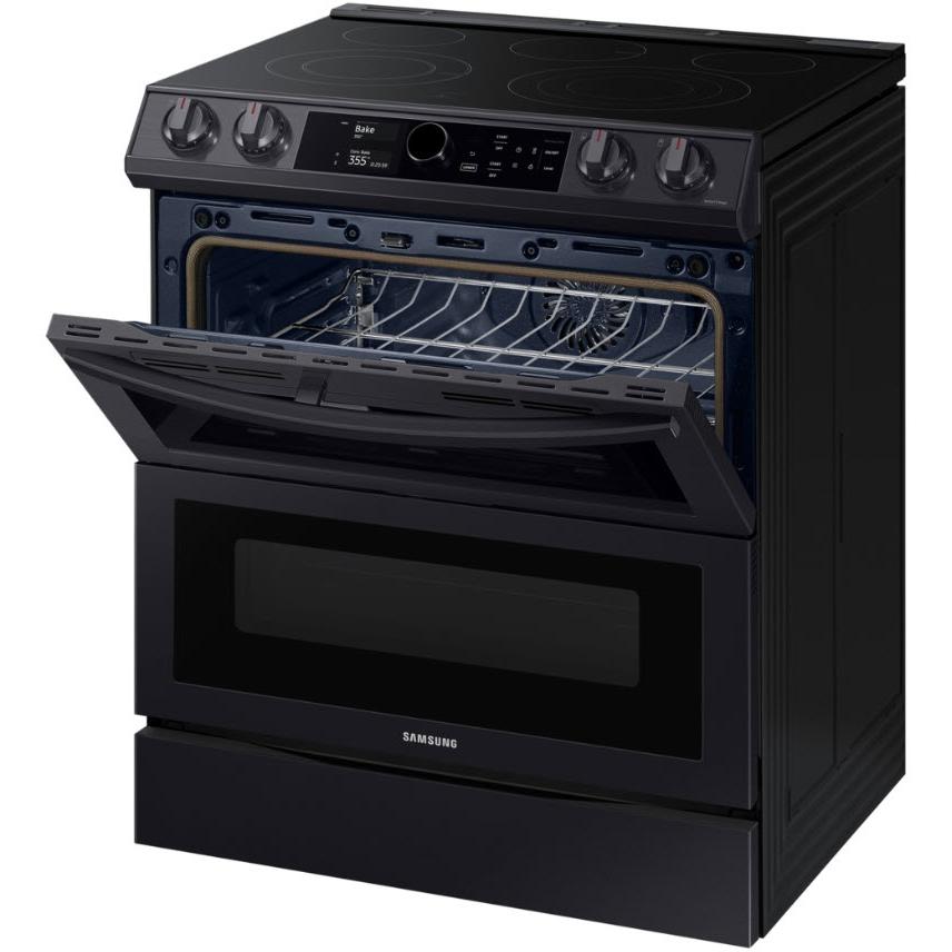 Samsung 30-inch Slide-in Electric Range with Wi-Fi Connectivity NE63T8751SG/AA