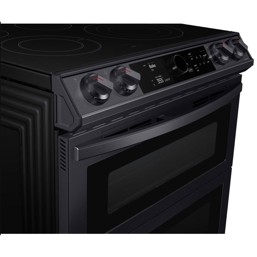 Samsung 30-inch Slide-in Electric Range with Wi-Fi Connectivity NE63T8751SG/AA