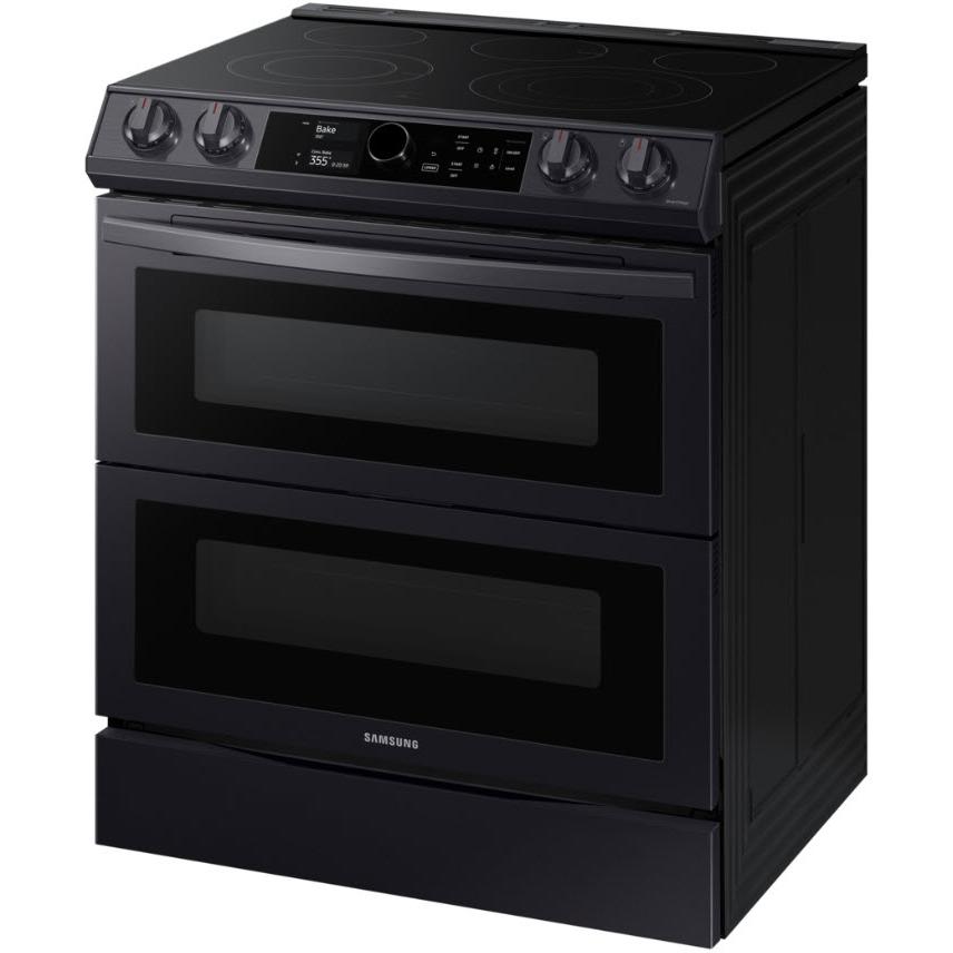 Samsung 30-inch Slide-in Electric Range with Wi-Fi Connectivity NE63T8751SG/AA