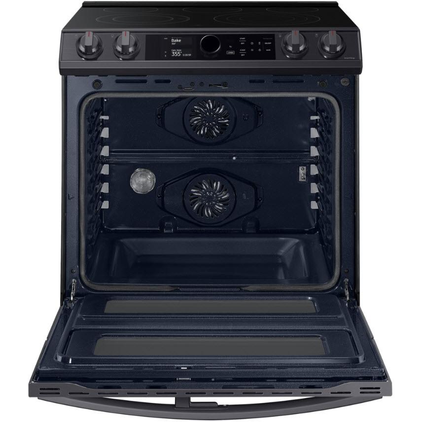 Samsung 30-inch Slide-in Electric Range with Wi-Fi Connectivity NE63T8751SG/AA