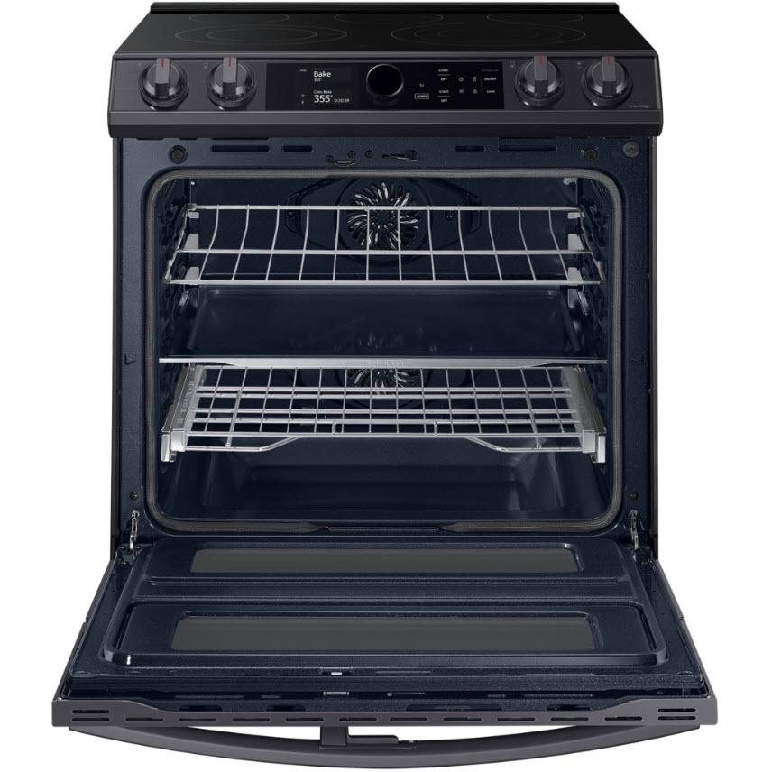 Samsung 30-inch Slide-in Electric Range with Wi-Fi Connectivity NE63T8751SG/AA