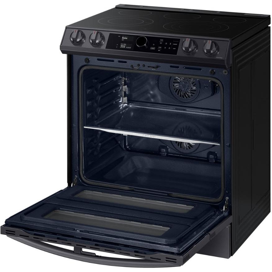 Samsung 30-inch Slide-in Electric Range with Wi-Fi Connectivity NE63T8751SG/AA