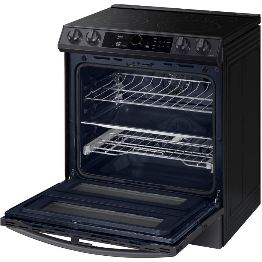 Samsung 30-inch Slide-in Electric Range with Wi-Fi Connectivity NE63T8751SG/AA