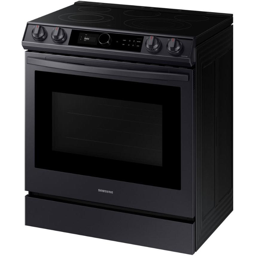 Samsung 30-inch Slide-in Electric Range with Wi-Fi Connectivity NE63T8711SG/AA