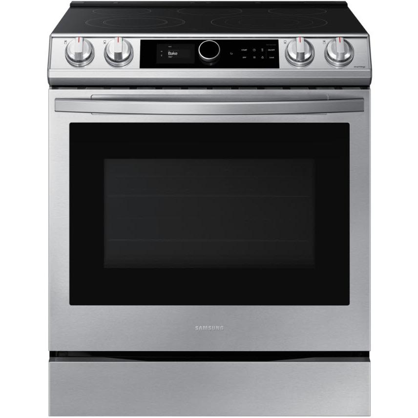 Samsung 30-inch Slide-in Electric Range with Wi-Fi Connectivity NE63T8711SS/AA