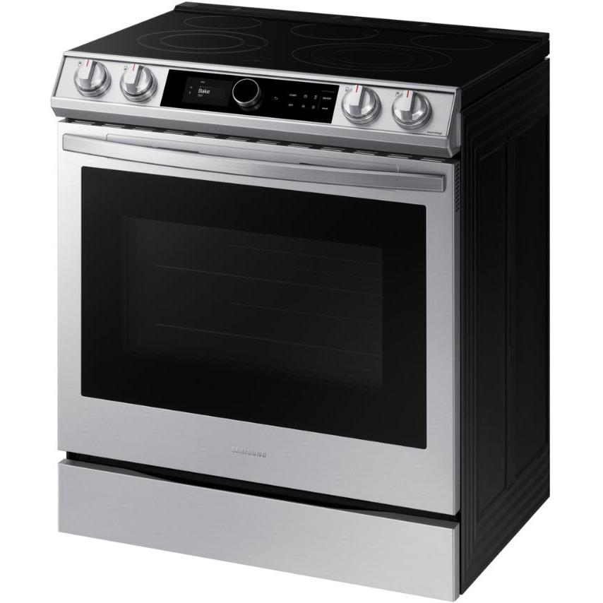 Samsung 30-inch Slide-in Electric Range with Wi-Fi Connectivity NE63T8711SS/AA