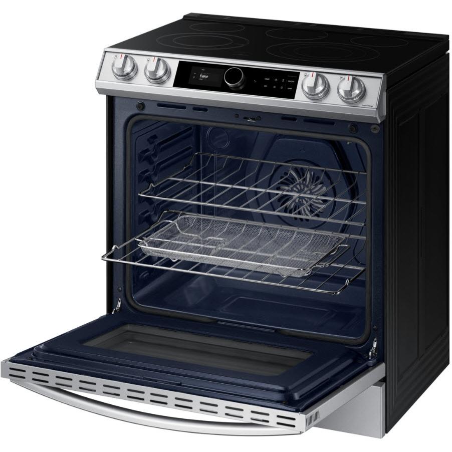 Samsung 30-inch Slide-in Electric Range with Wi-Fi Connectivity NE63T8711SS/AA