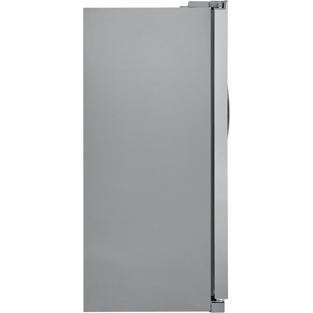 Frigidaire 36-inch, 25.6 cu.ft. Freestanding Side-by-Side Refrigerator with Ice and Water Dispensing System FRSS2623AS