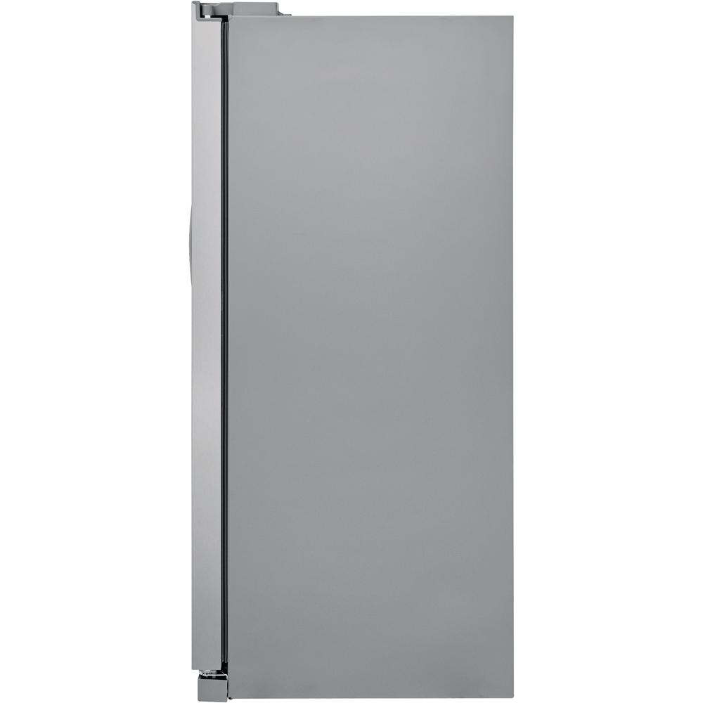 Frigidaire 36-inch, 25.6 cu.ft. Freestanding Side-by-Side Refrigerator with Ice and Water Dispensing System FRSS2623AS