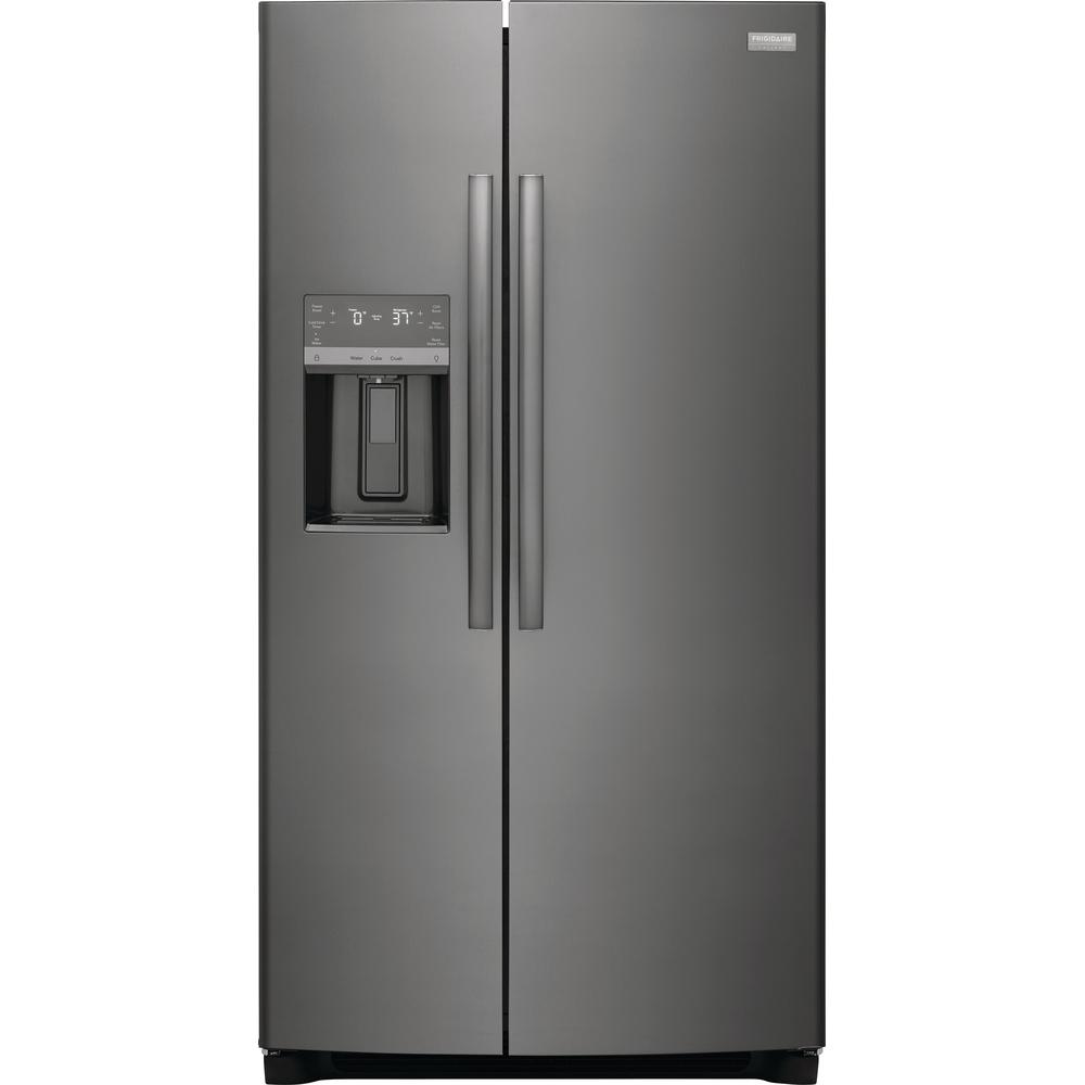 Frigidaire Gallery 36-inch, 25.6 cu.ft. Freestanding Side-by-Side Refrigerator with Ice and Water Dispensing System GRSS2652AD