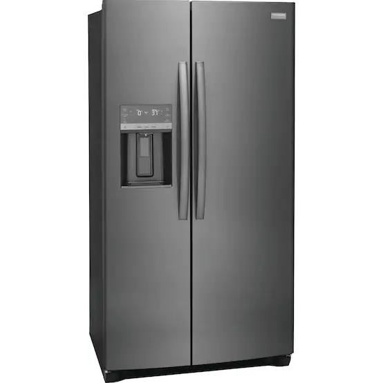 Frigidaire Gallery 36-inch, 25.6 cu.ft. Freestanding Side-by-Side Refrigerator with Ice and Water Dispensing System GRSS2652AD