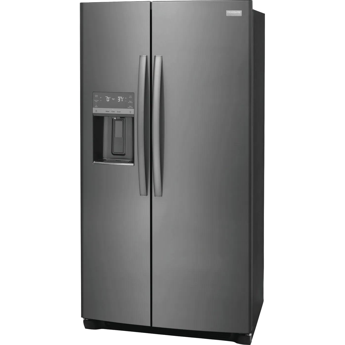 Frigidaire Gallery 36-inch, 25.6 cu.ft. Freestanding Side-by-Side Refrigerator with Ice and Water Dispensing System GRSS2652AD