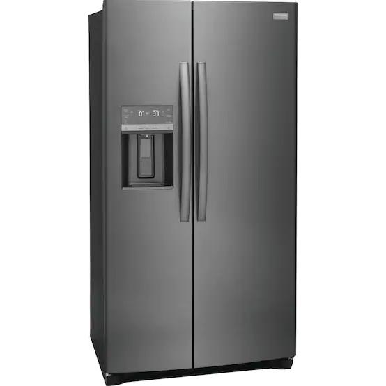 Frigidaire Gallery 36-inch, 22.3 cu.ft. Counter-Depth Side-by-Side Refrigerator with Ice and Water Dispensing System GRSC2352AD