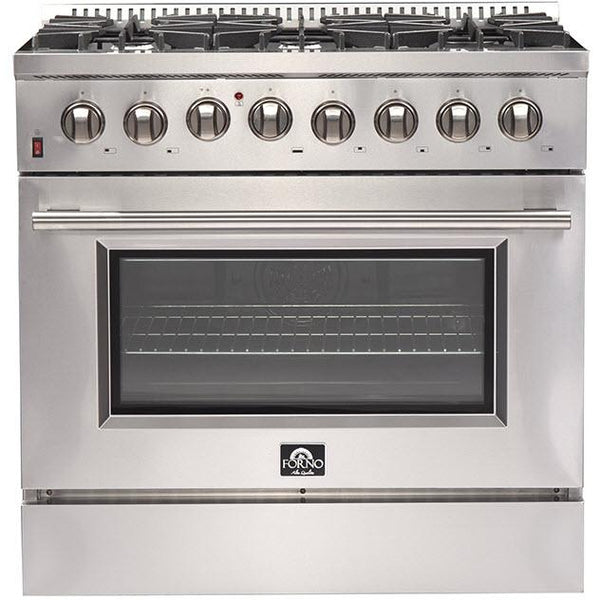 Wolf DF364C 36 Inch Pro-Style Dual-Fuel Range with 4 Dual-Stacked