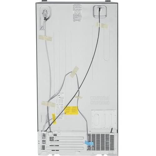 GE Profile 36-inch, 25.3 cu. ft. Side-by-Side Refrigerator with Ice and Water PSE25KYHFS