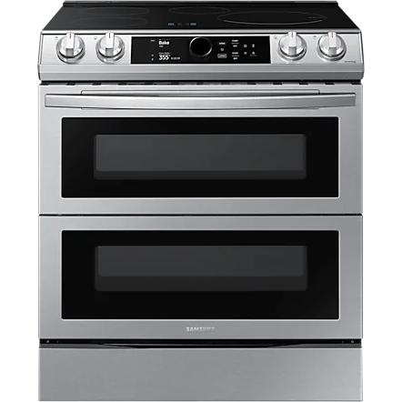 Samsung 30-inch Slide-in Electric Induction Range with WI-FI Connect NE63T8951SS/AA