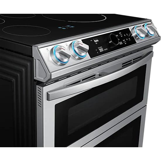 Samsung 30-inch Slide-in Electric Induction Range with WI-FI Connect NE63T8951SS/AA