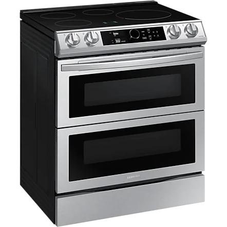 Samsung 30-inch Slide-in Electric Induction Range with WI-FI Connect NE63T8951SS/AA