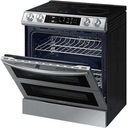Samsung 30-inch Slide-in Electric Induction Range with WI-FI Connect NE63T8951SS/AA