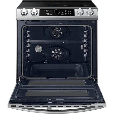 Samsung 30-inch Slide-in Electric Induction Range with WI-FI Connect NE63T8951SS/AA