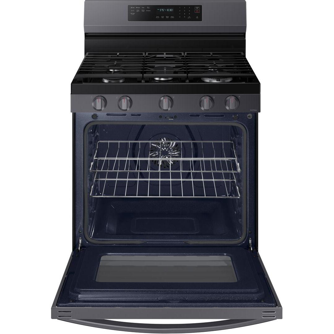 Samsung 30-inch Freestanding Gas Range with WI-FI Connect NX60A6711SG/AA