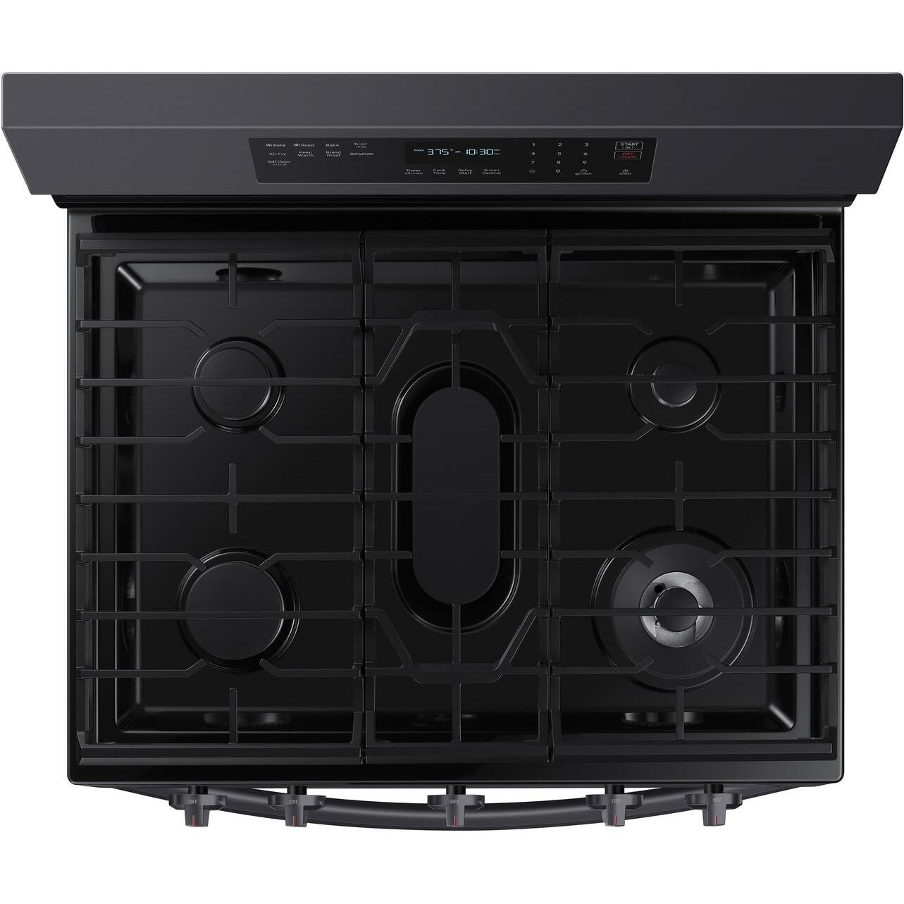 Samsung 30-inch Freestanding Gas Range with WI-FI Connect NX60A6711SG/AA