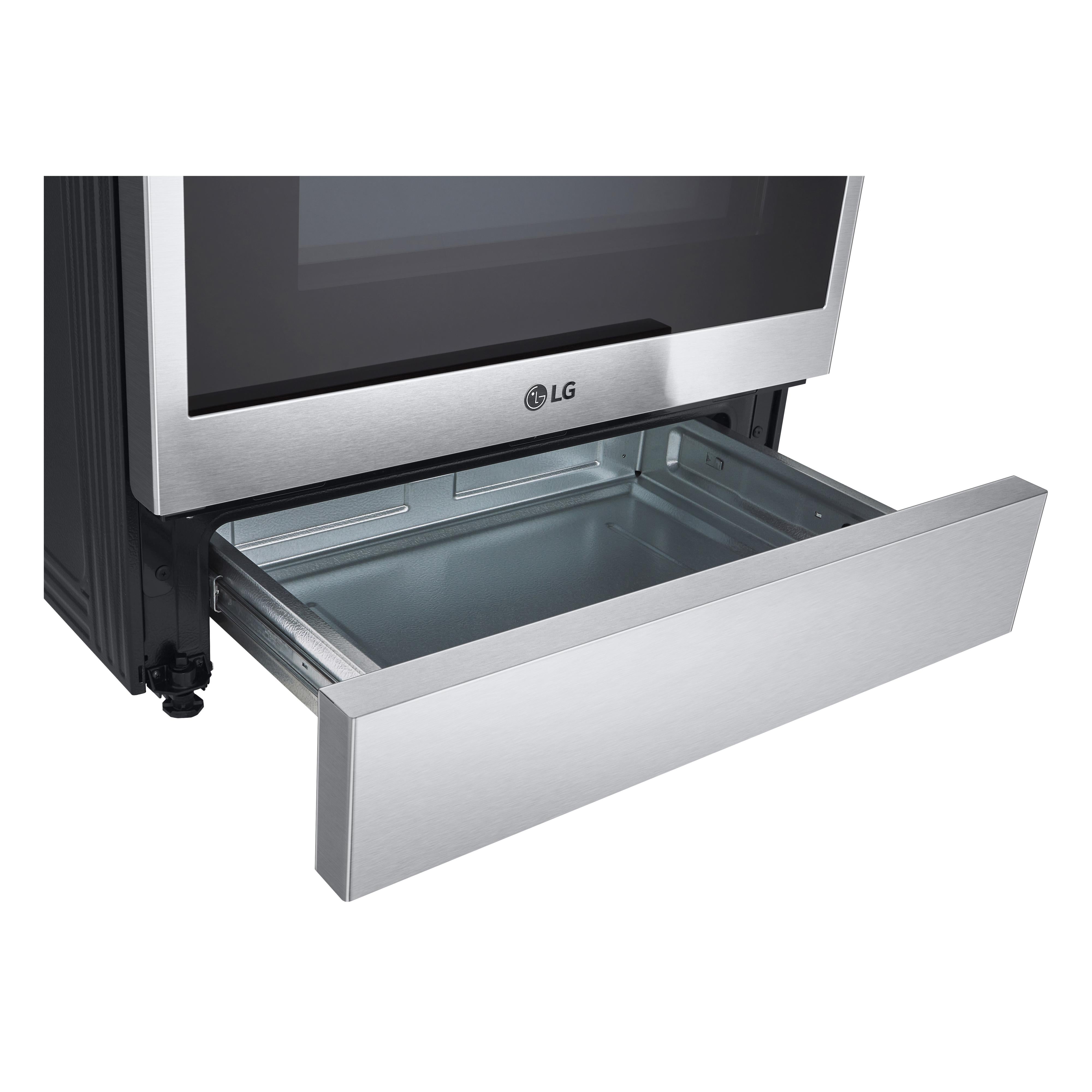 LG 30-inch Slide-In Electric Range with Air Fry LSEL6335F