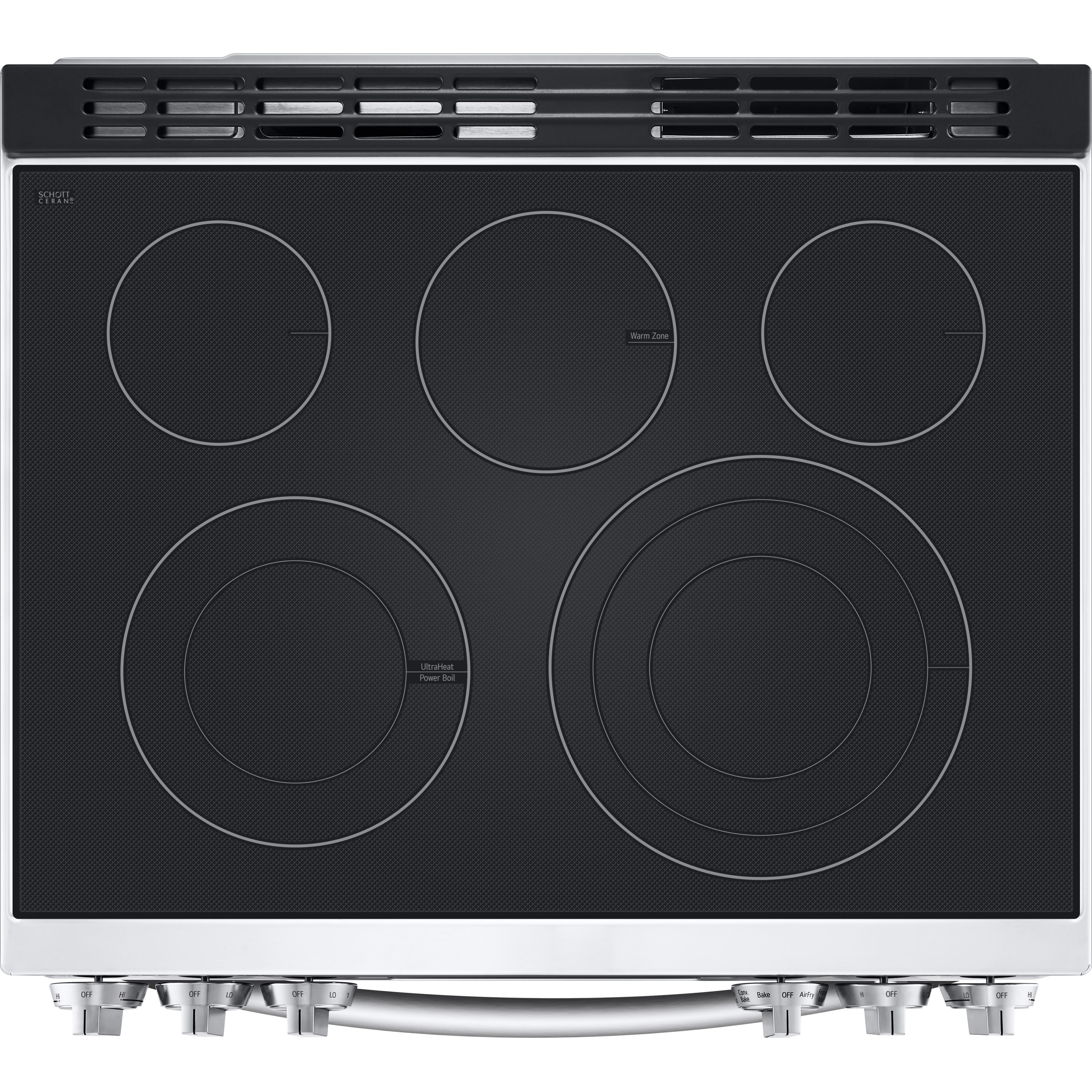 LG 30-inch Slide-In Electric Range with Air Fry LSEL6335F