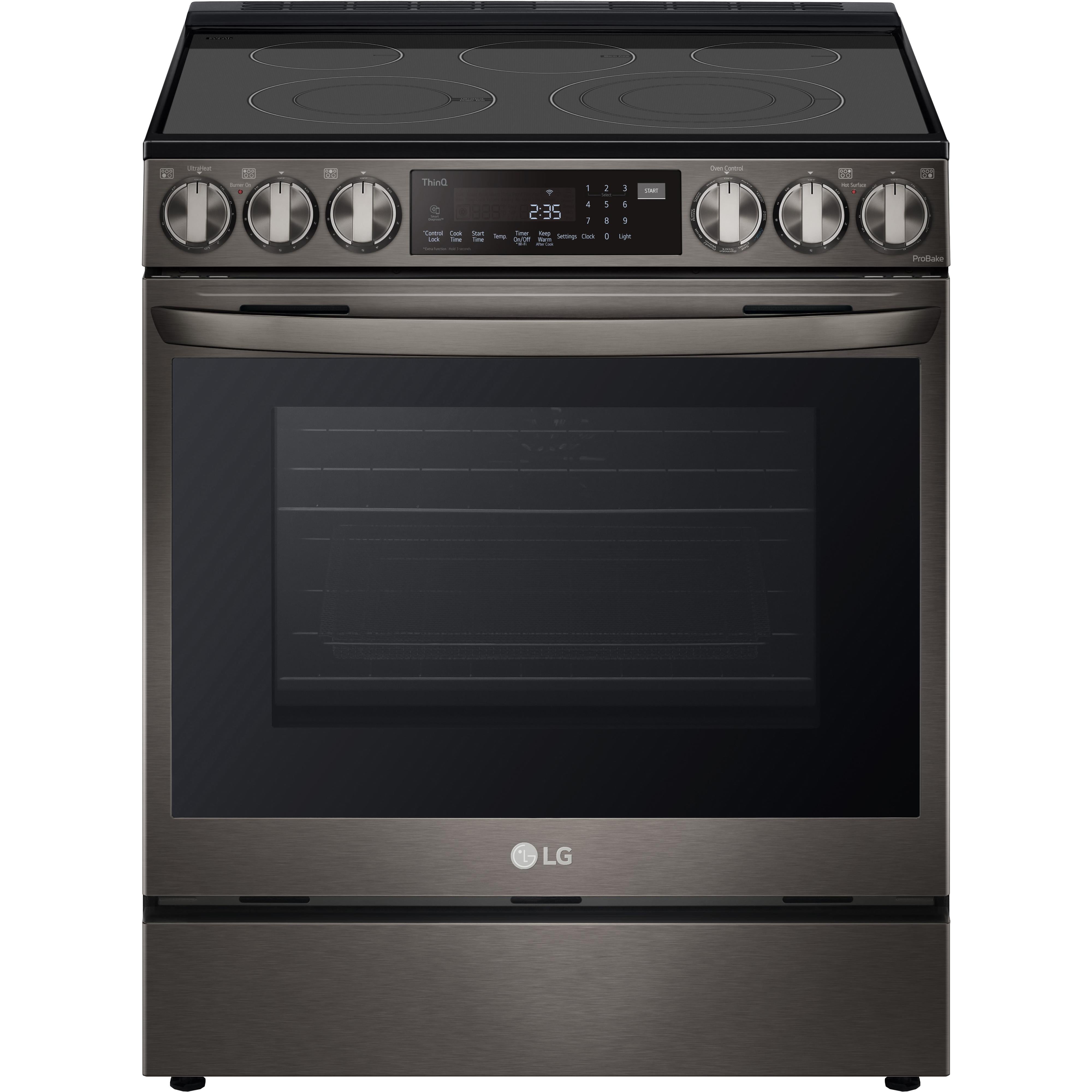 LG 30-inch Slide-In Electric Range with Air Fry LSEL6335D