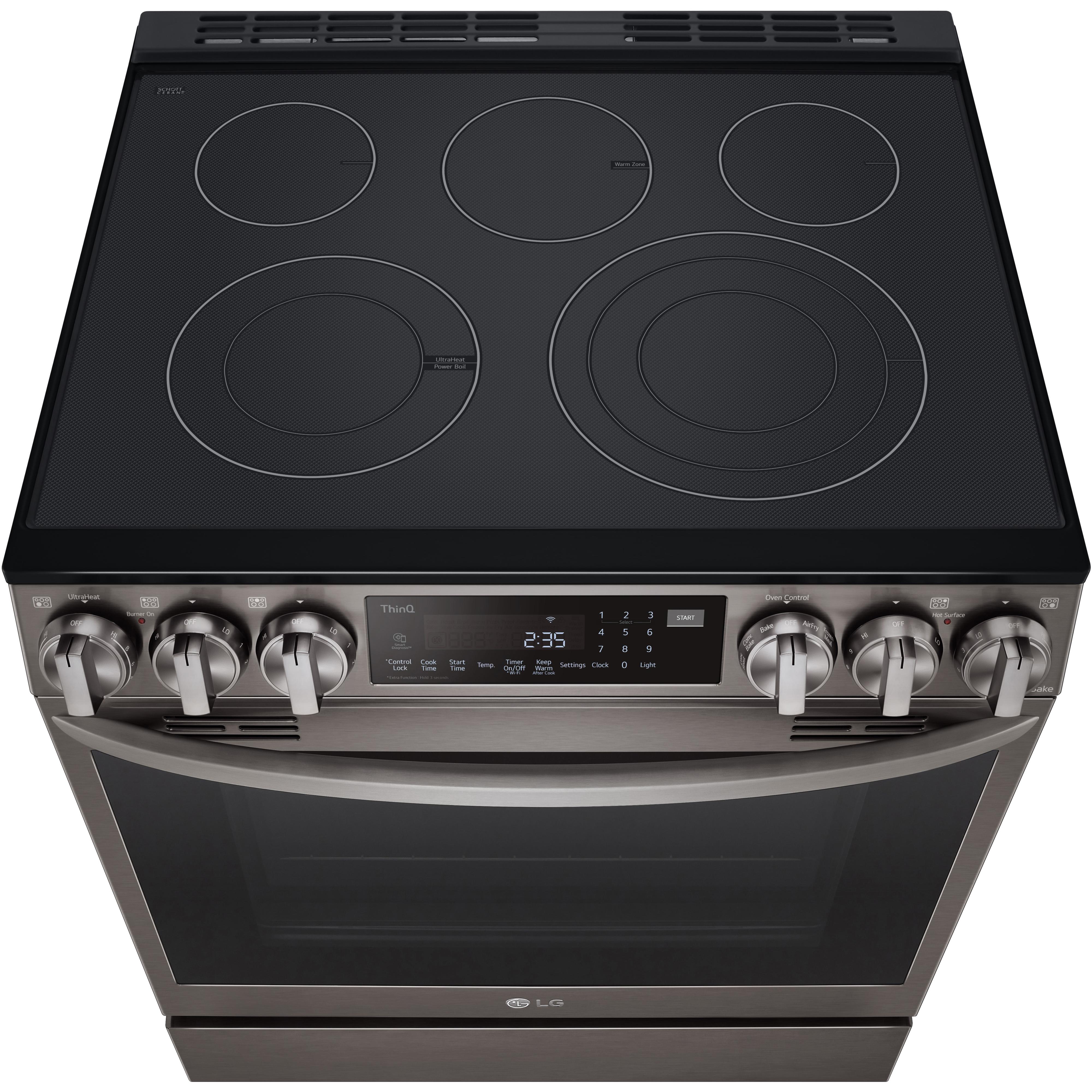 LG 30-inch Slide-In Electric Range with Air Fry LSEL6335D