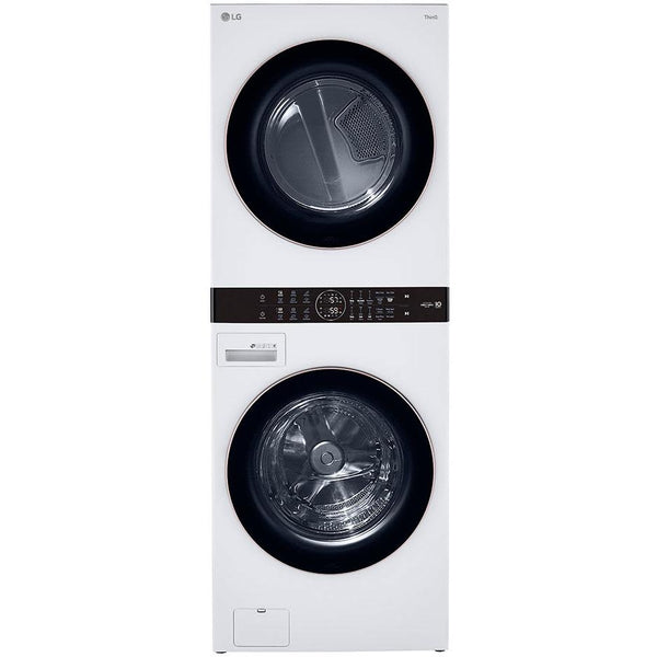 Lg stacked washer and shop dryer set