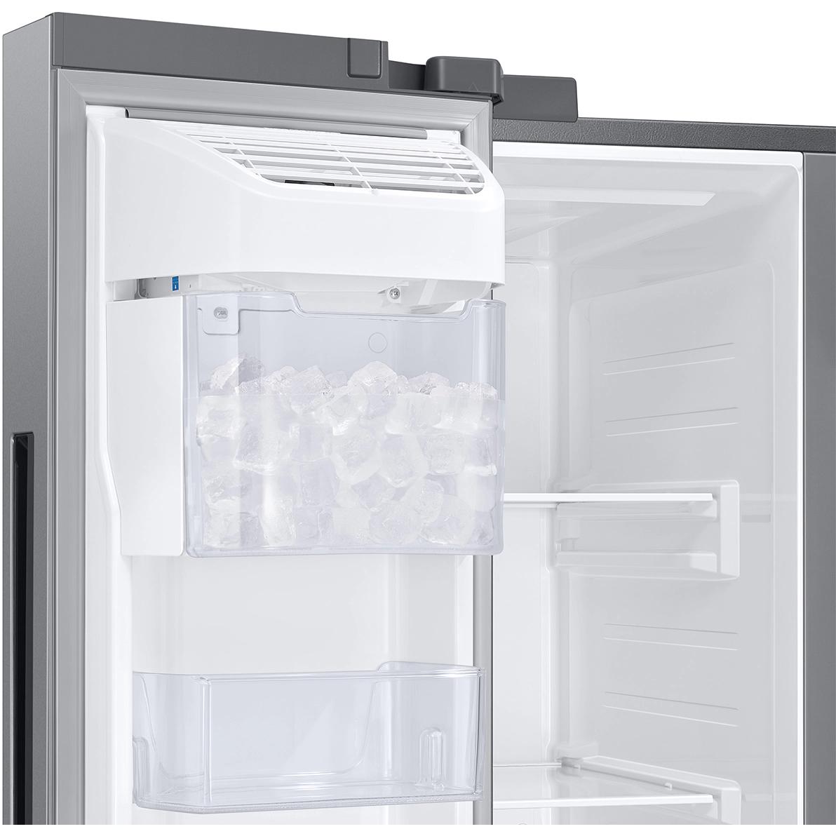 Samsung 36-inch, 28 cu.ft. Freestanding Side-by-Side Refrigerator with In-Door Ice Maker RS28A500ASR/AA