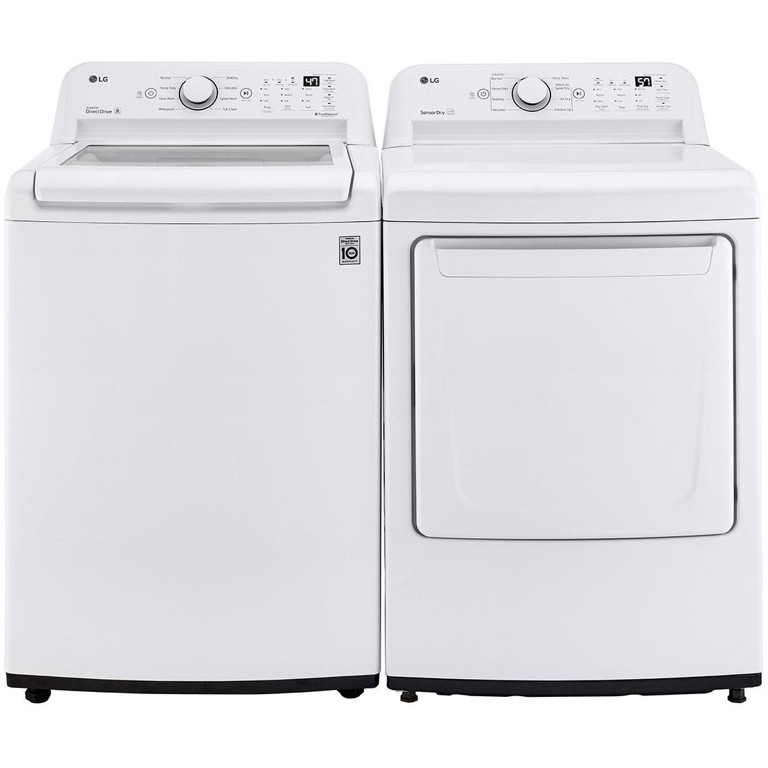 LG 7.3 cu.ft. Gas Dryer with Sensor Dry Technology DLG7001W