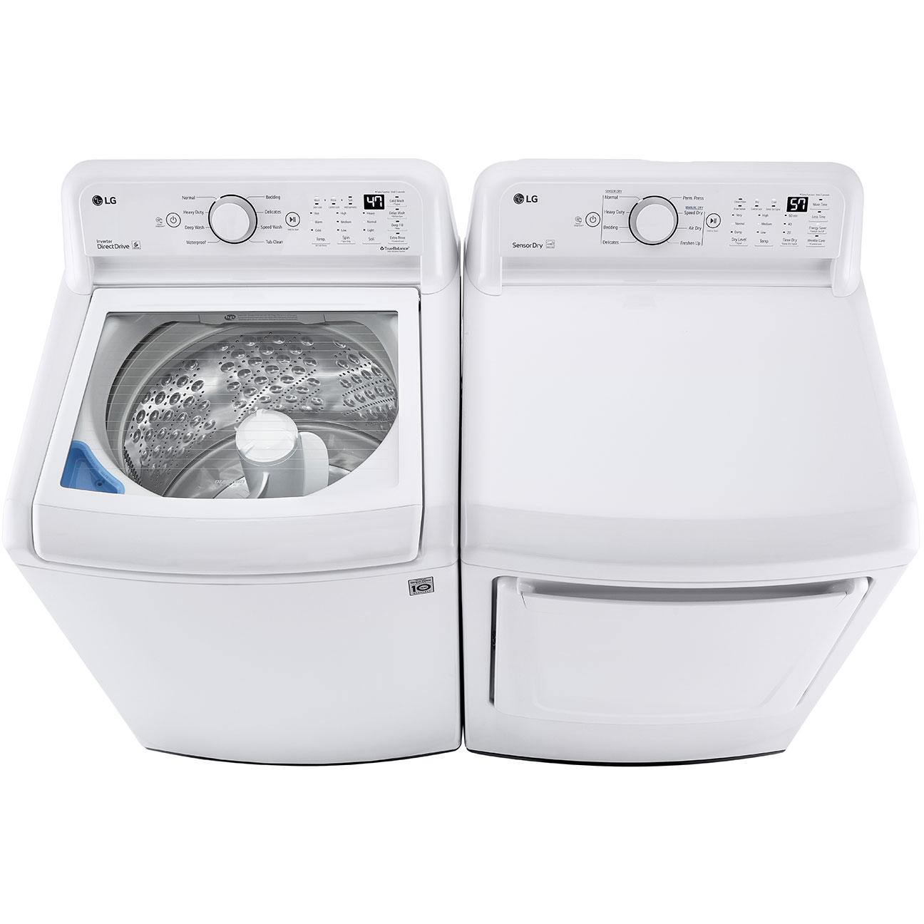 LG 7.3 cu.ft. Gas Dryer with Sensor Dry Technology DLG7001W