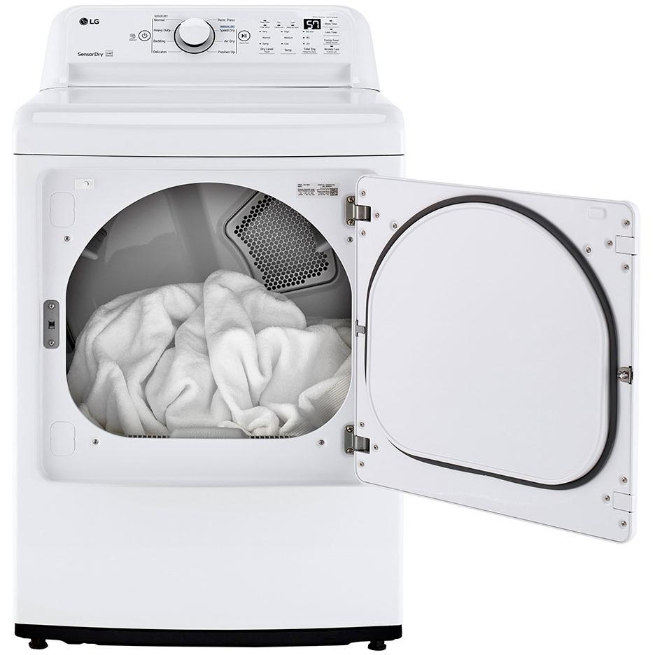 LG 7.3 cu.ft. Gas Dryer with Sensor Dry Technology DLG7001W