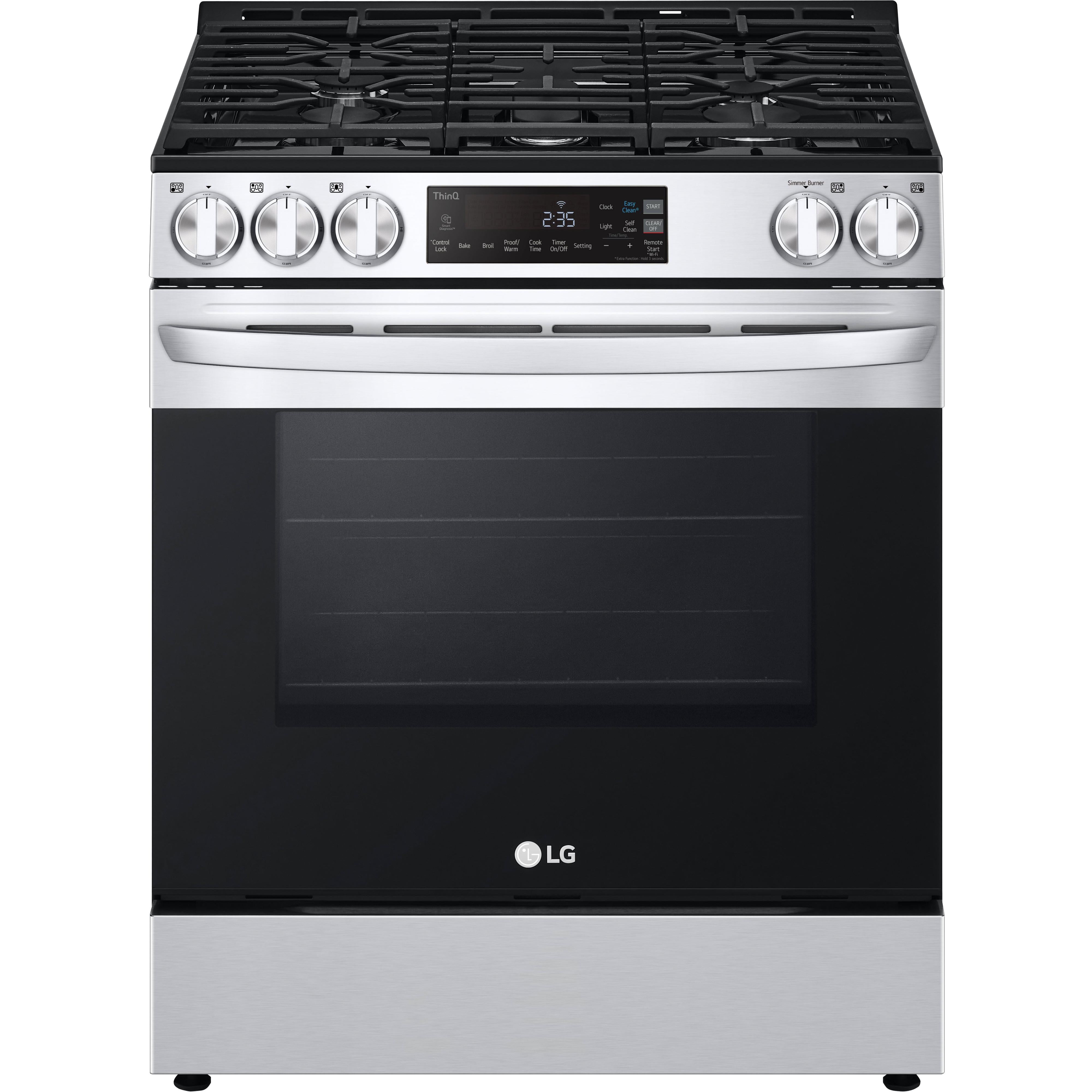 LG 30-inch Slide-in Gas Range with EasyClean? LSGL5831F