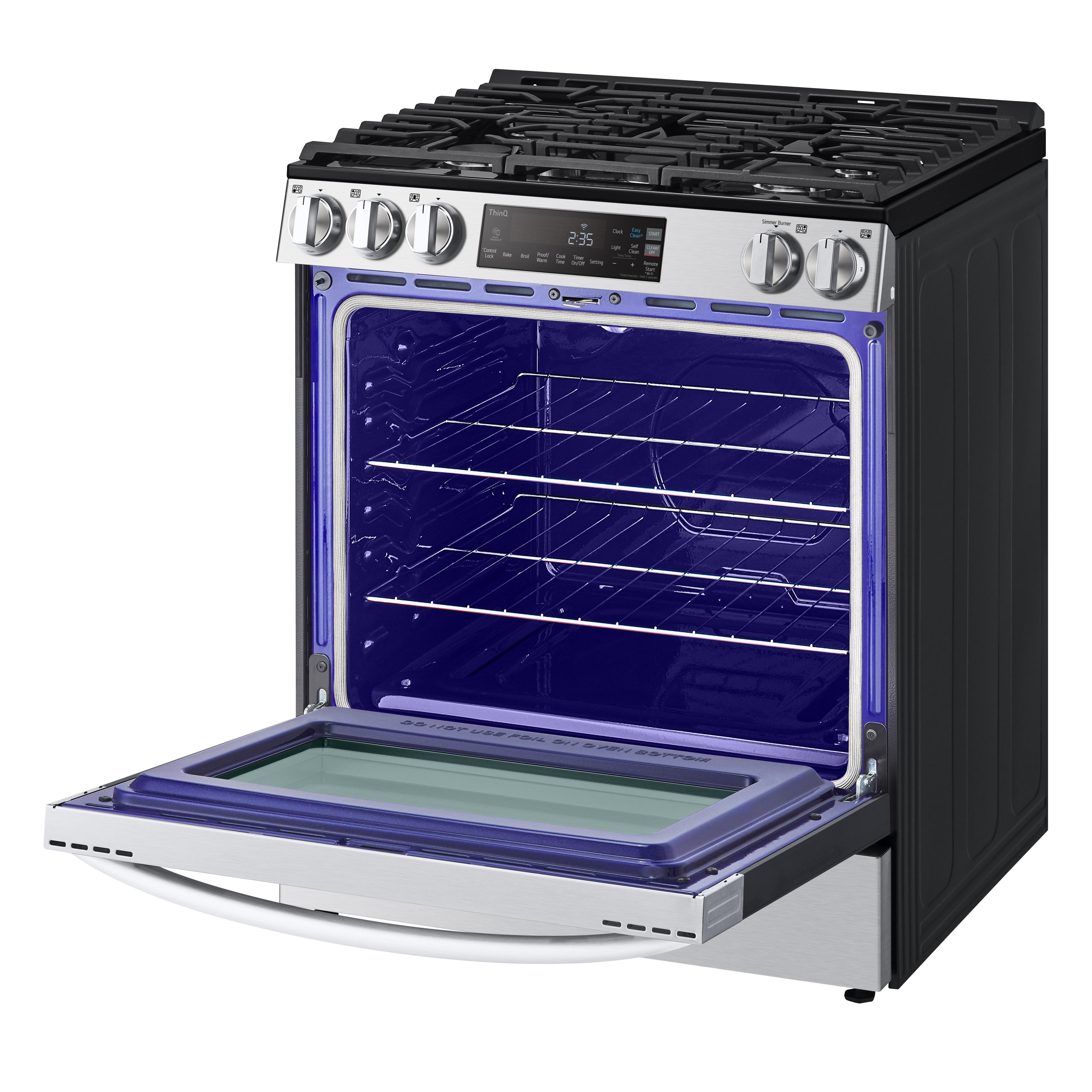 LG 30-inch Slide-in Gas Range with EasyClean? LSGL5831F