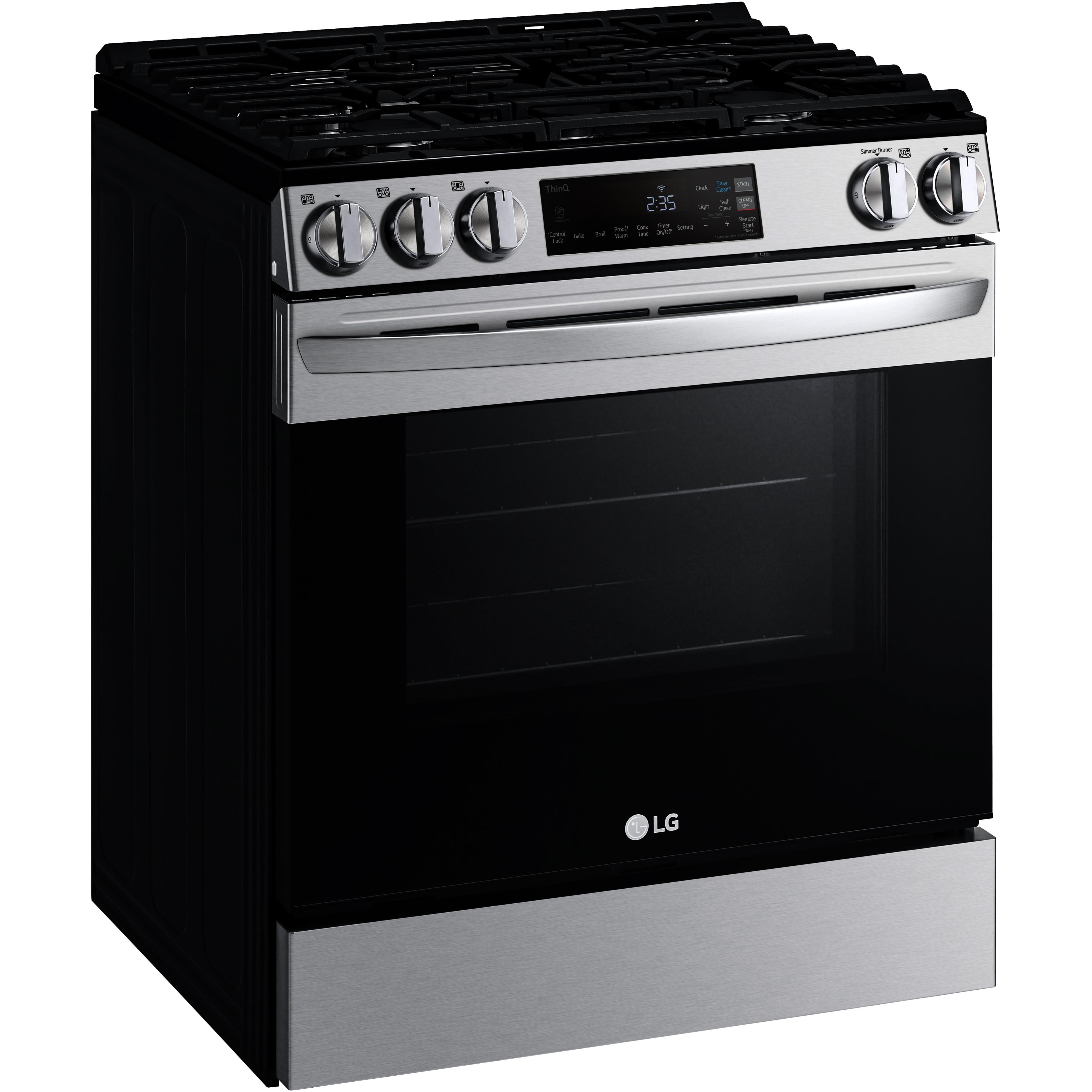 LG 30-inch Slide-in Gas Range with EasyClean? LSGL5831F