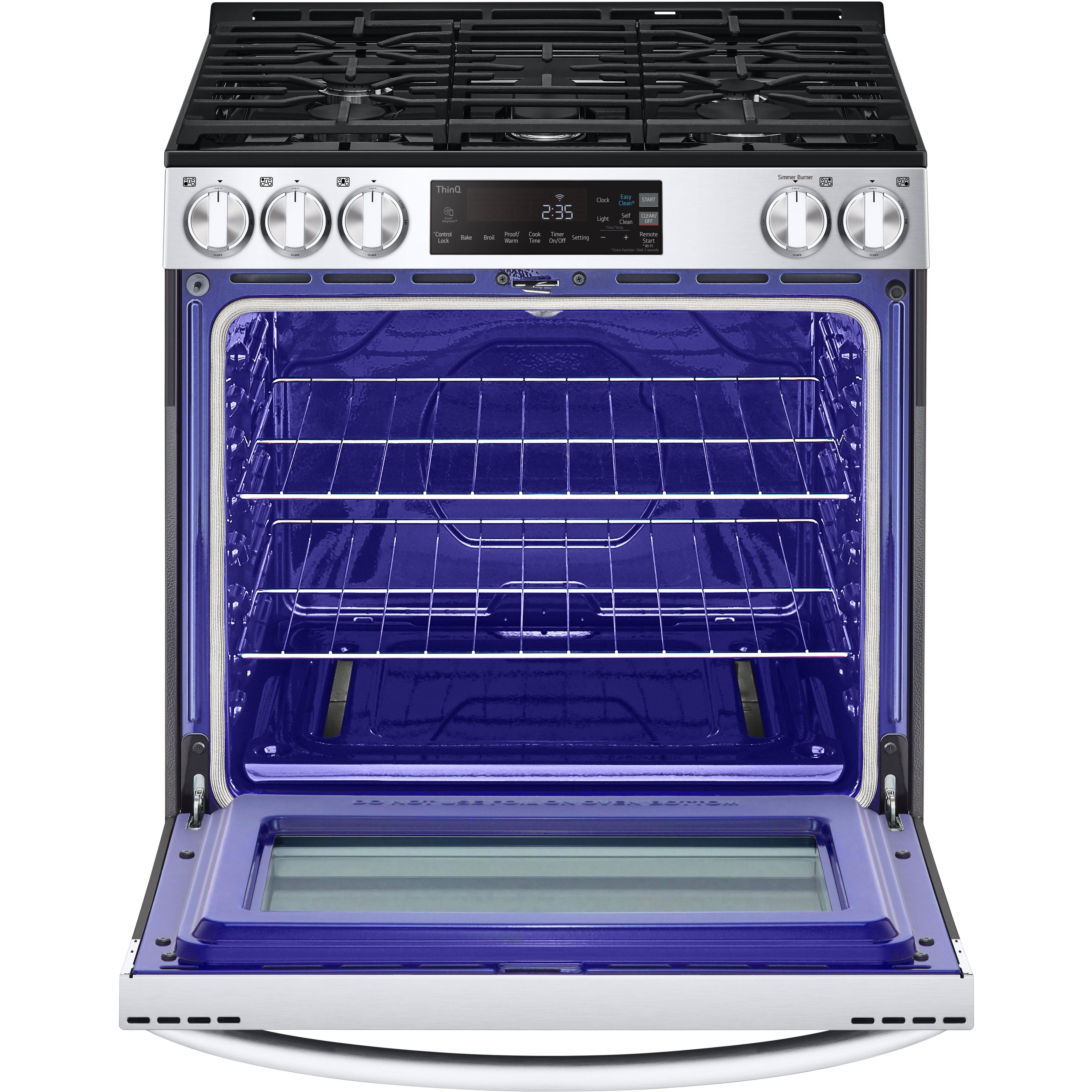 LG 30-inch Slide-in Gas Range with EasyClean? LSGL5831F