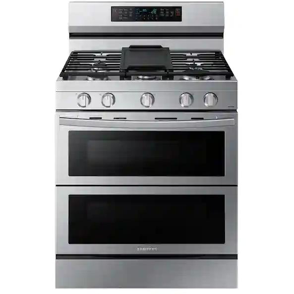 Samsung 30-inch Freestanding Gas Range with Wi-Fi Connectivity NX60A6751SS/AA