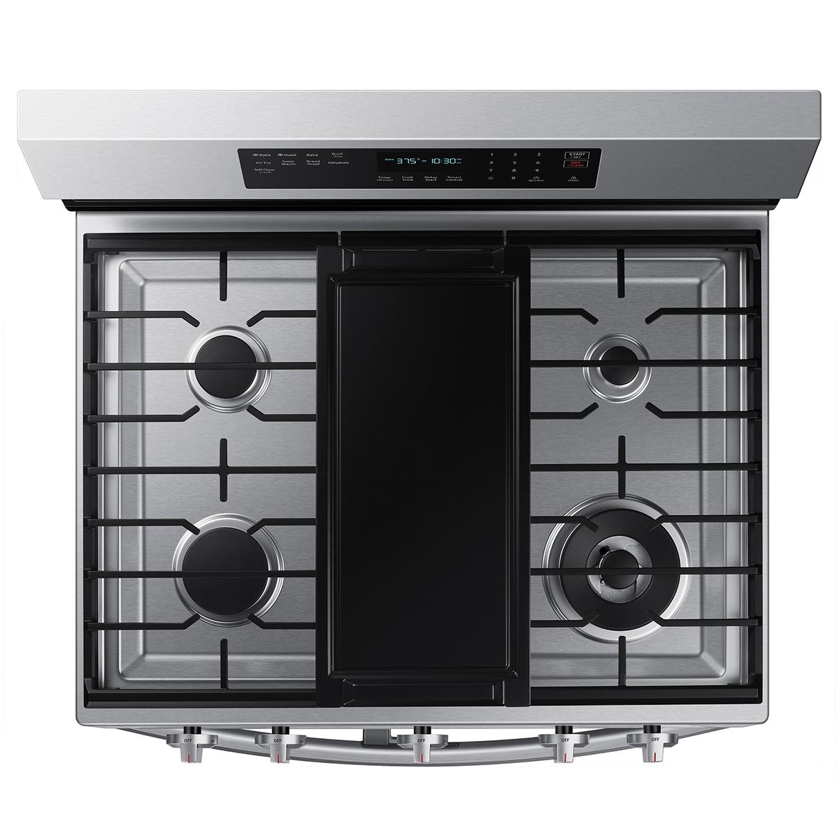 Samsung 30-inch Freestanding Gas Range with Wi-Fi Connectivity NX60A6751SS/AA