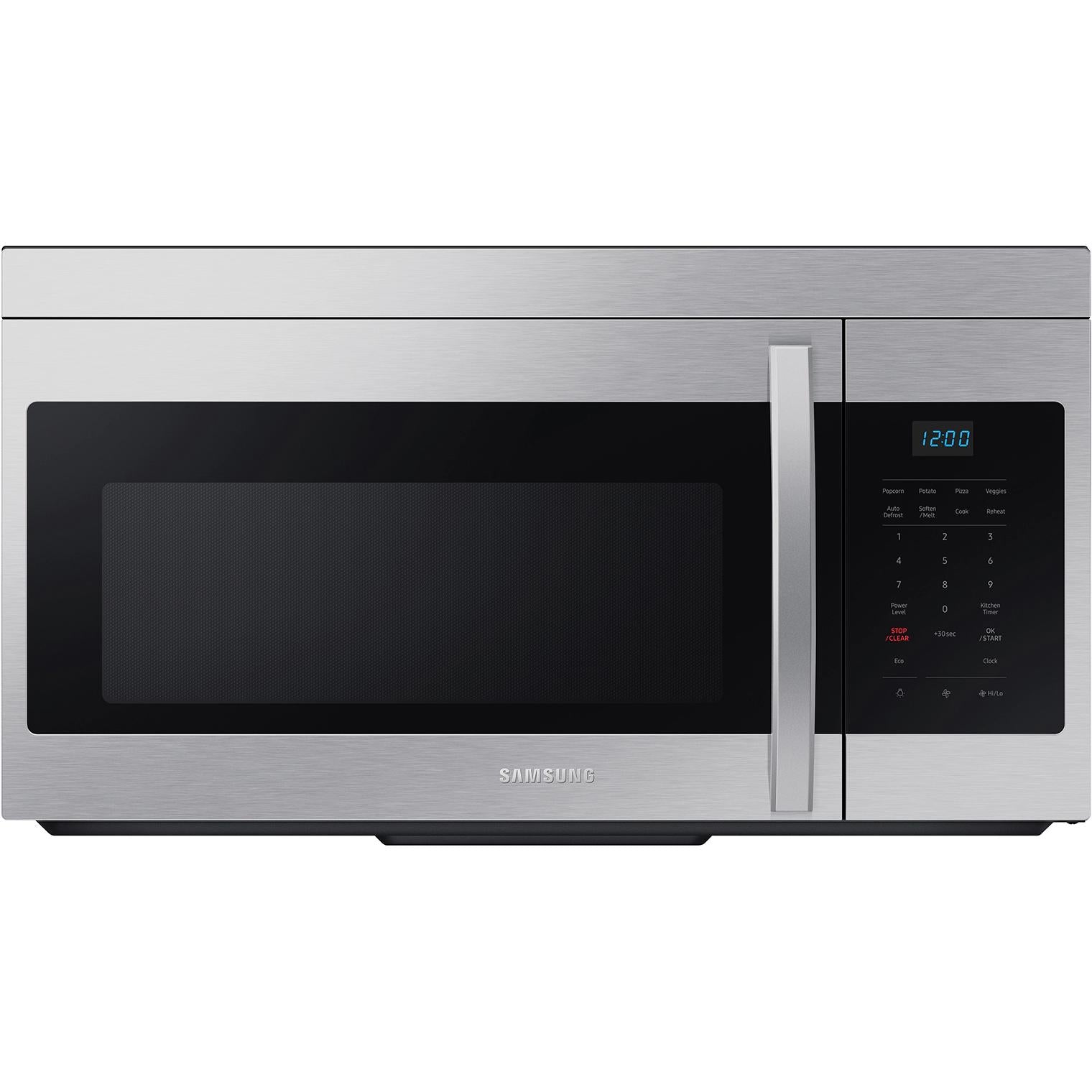 Samsung 30-inch, 1.6 cu.ft. Over-the-Range Microwave Oven with LED Display ME16A4021AS/AA