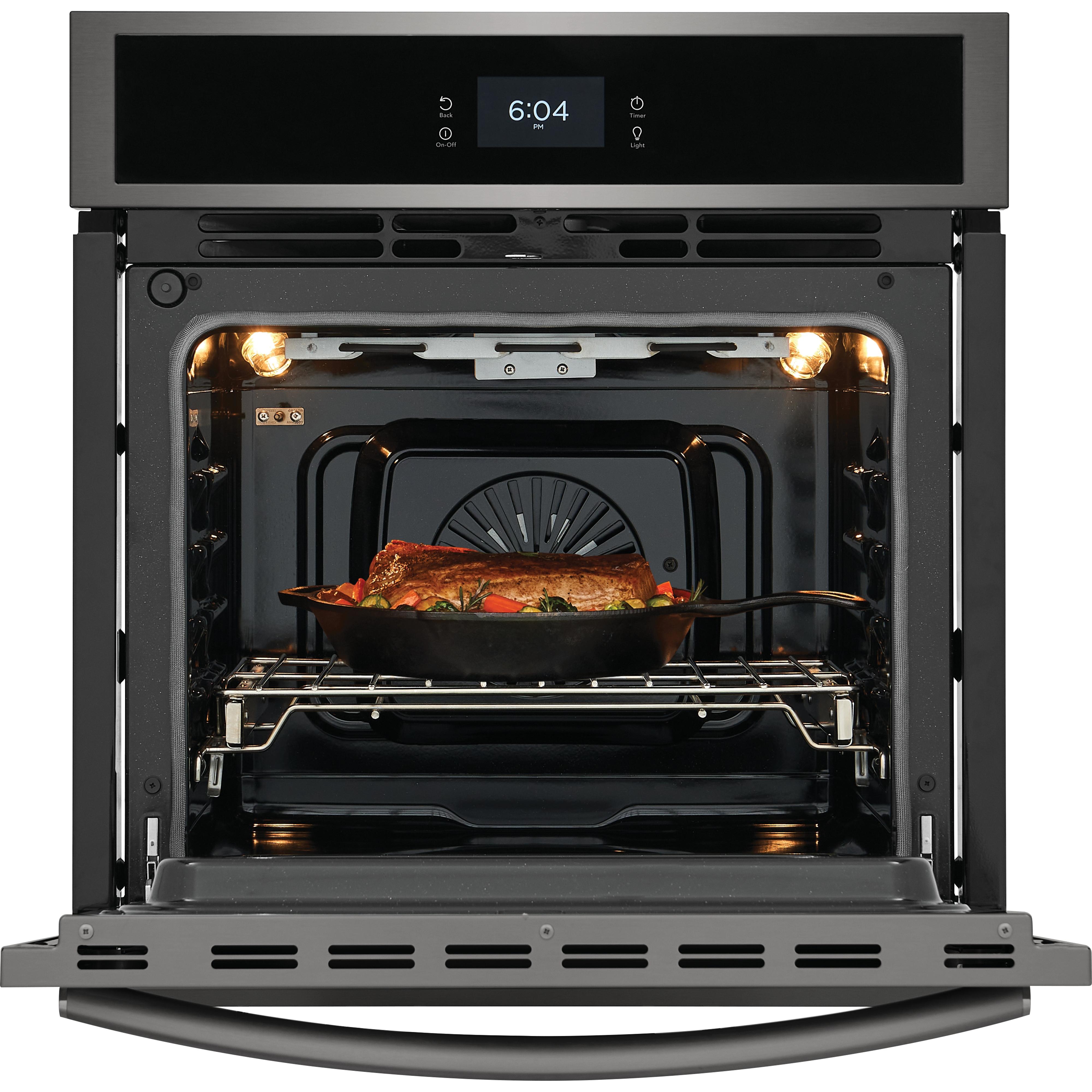 Frigidaire Gallery 27-inch, 3.8 cu. ft. Built-in Single Wall Oven with Air Fry Technology GCWS2767AD