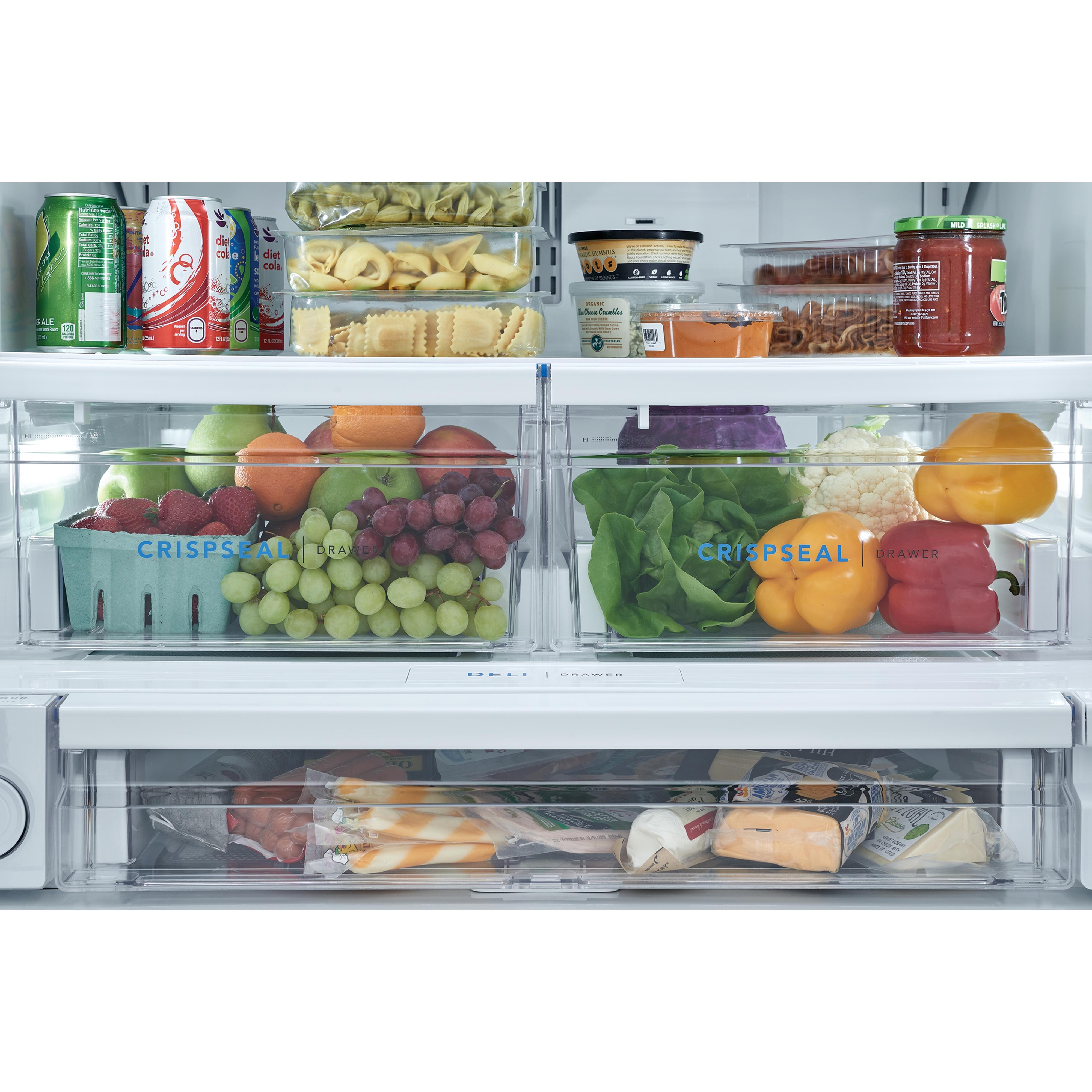 Frigidaire 36-inch, 28.8 cu. ft. French 3-Door Refrigerator FRFN2823AS