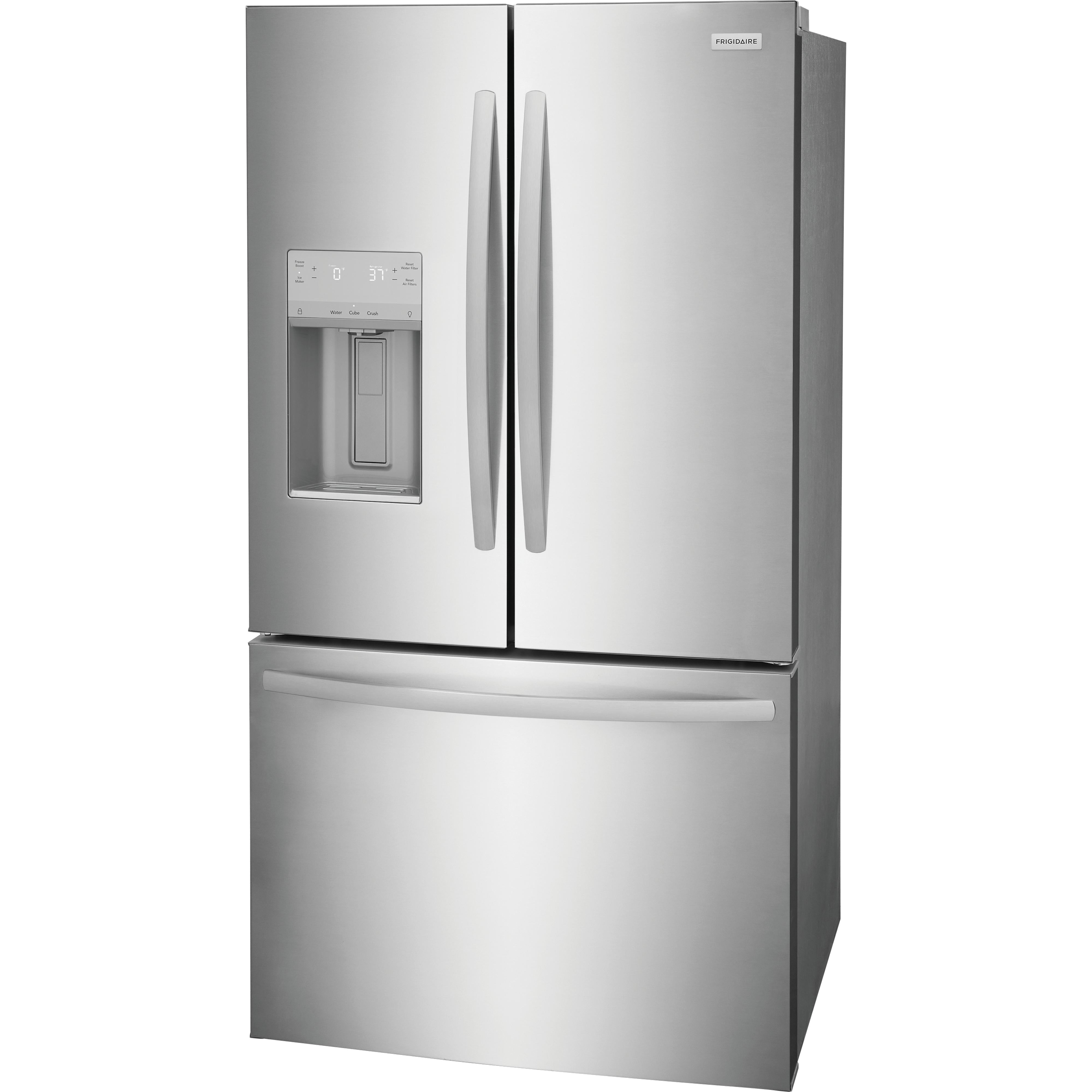 Frigidaire 36-inch, 27.8 cu. ft. French 3-Door Refrigerator with Dispenser FRFS2823AS