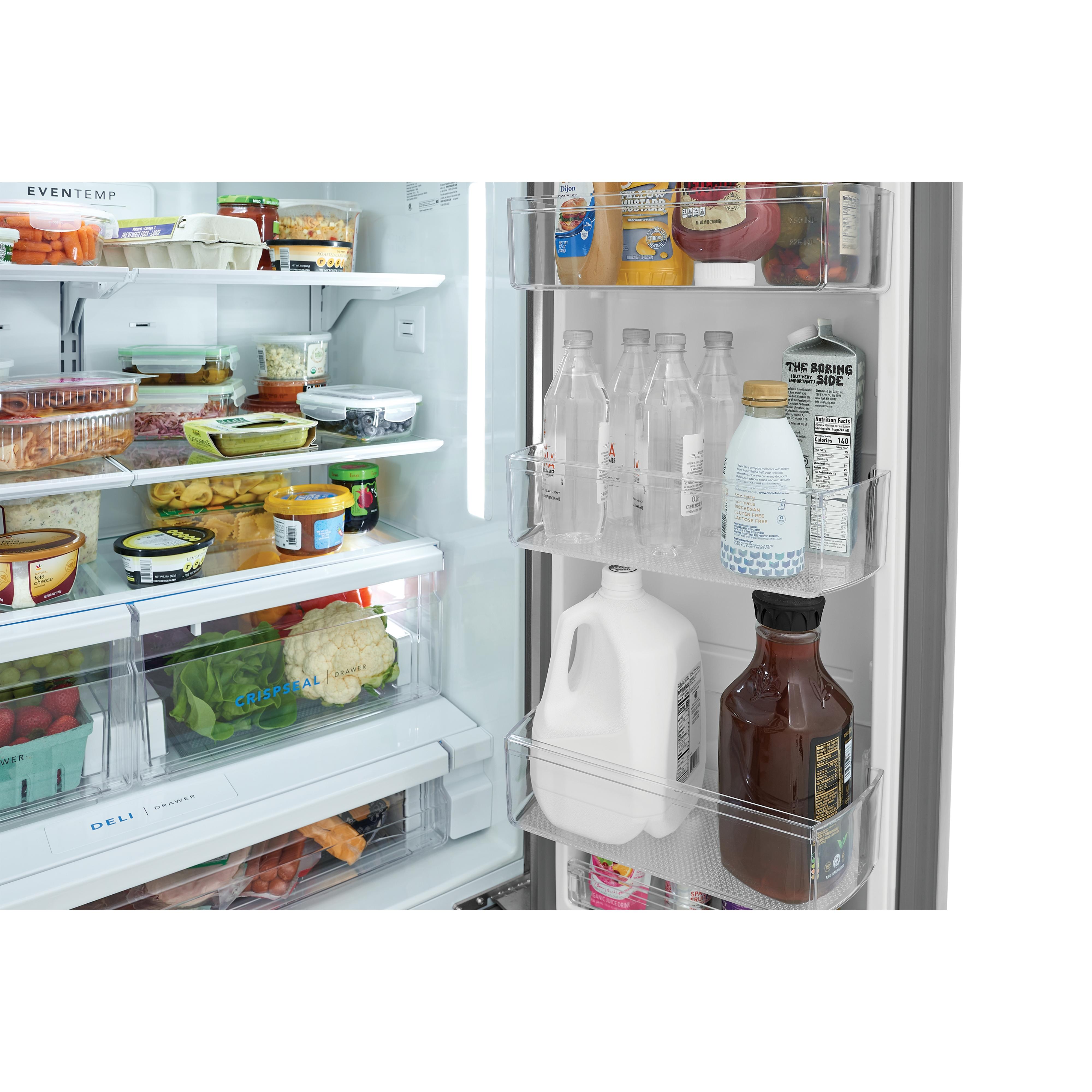 Frigidaire 36-inch, 22.6 cu. ft. French 3-Door Refrigerator with Dispenser FRFC2323AS