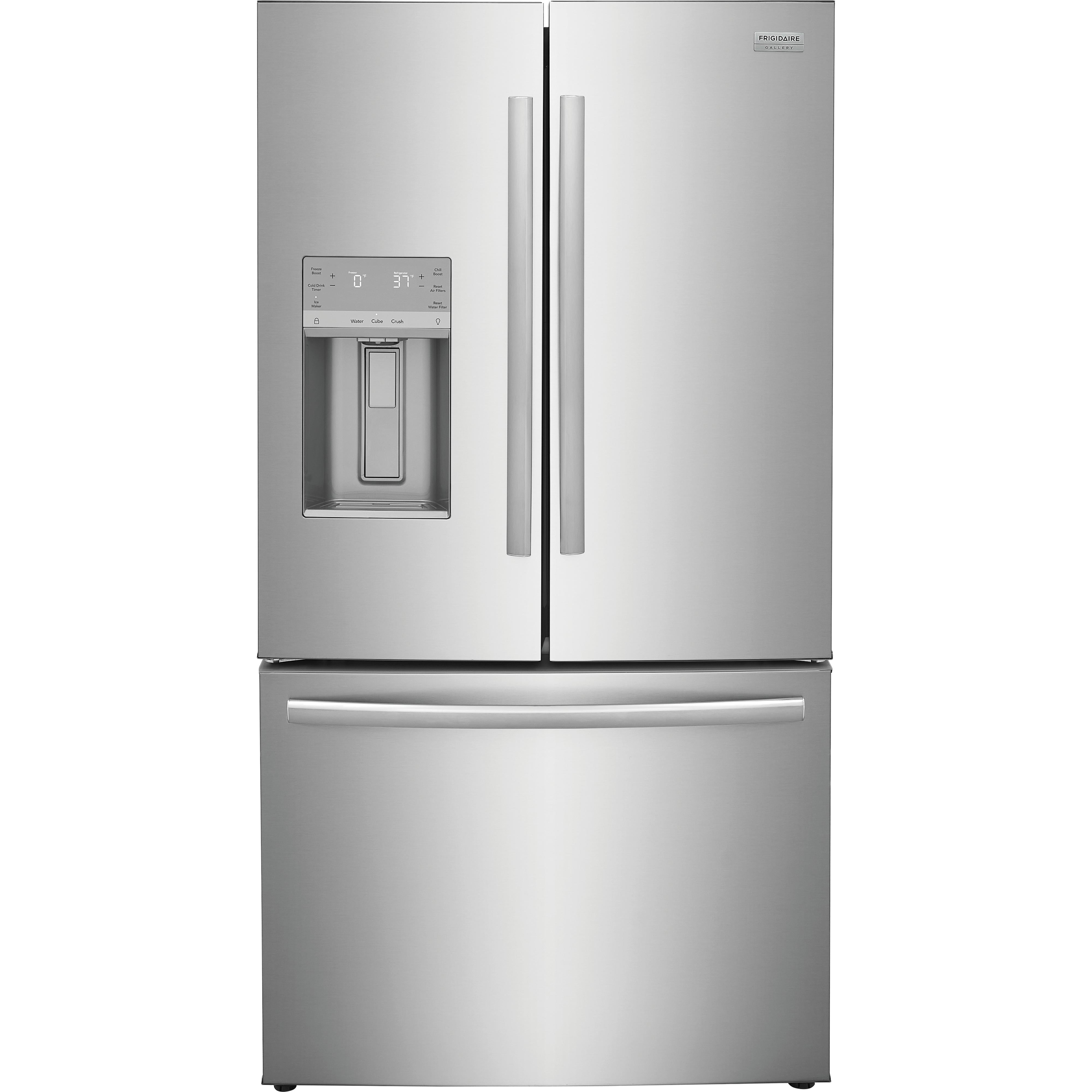 Frigidaire Gallery 36-inch, 22.6 cu. ft. French 3-Door Refrigerator with Dispenser GRFC2353AF