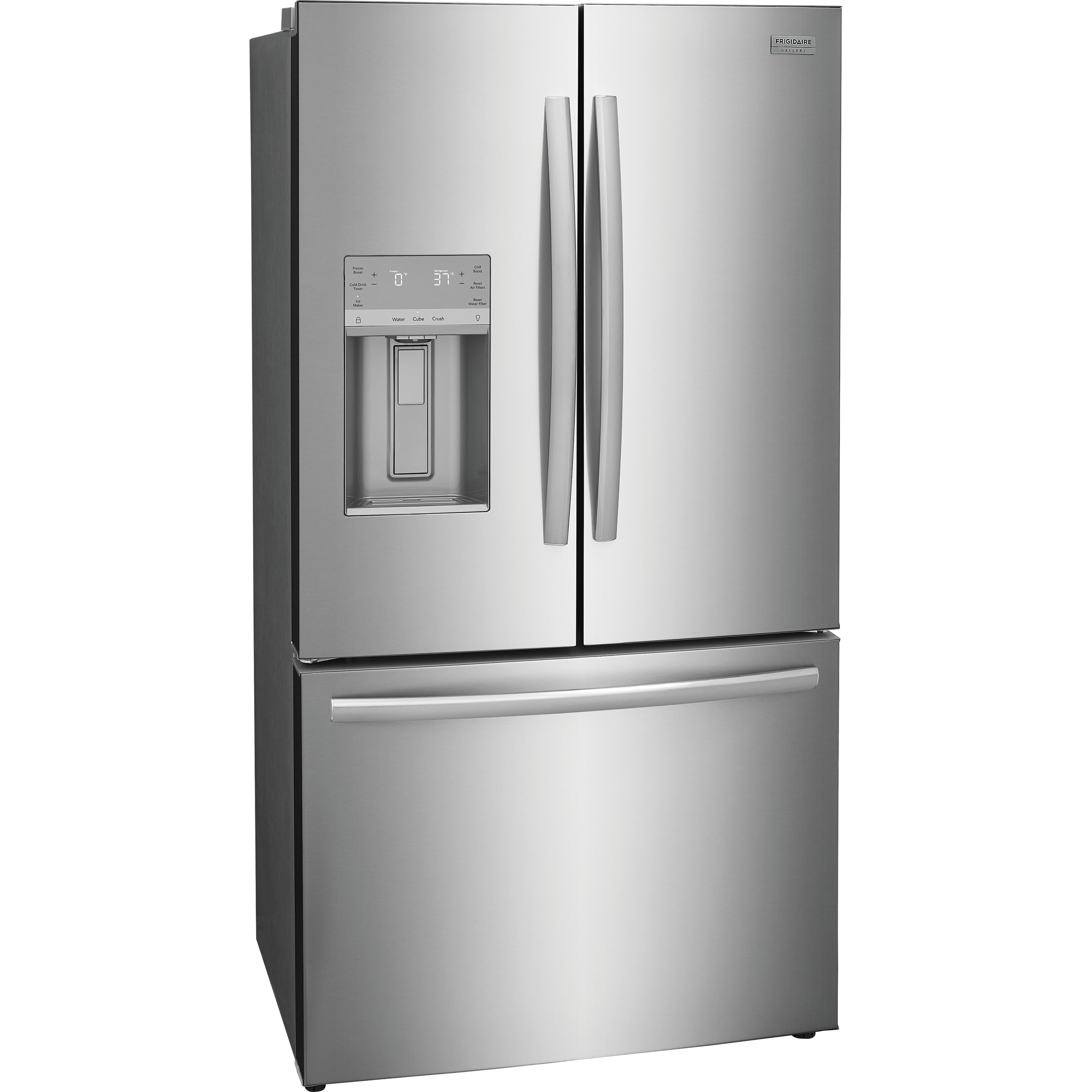 Frigidaire Gallery 36-inch, 22.6 cu. ft. French 3-Door Refrigerator with Dispenser GRFC2353AF