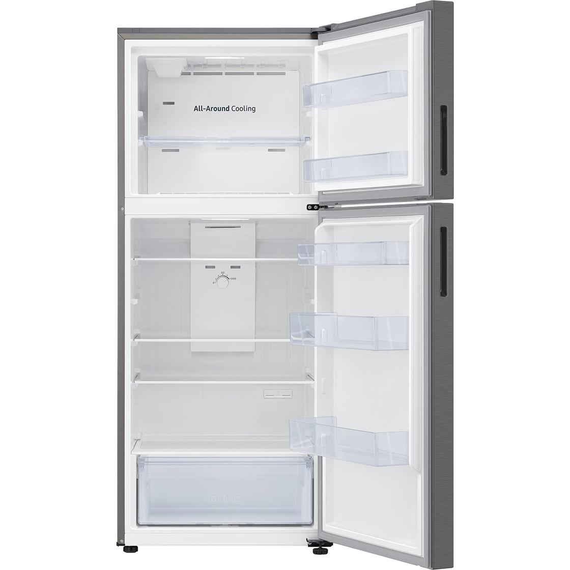 Samsung 28-inch, 15.6 cu.ft. Freestanding Top Freezer Refrigerator with True No-Frost Technology RT16A6195SR/AA